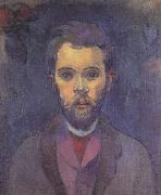 Paul Gauguin Portratit of William Molard (mk07) France oil painting artist